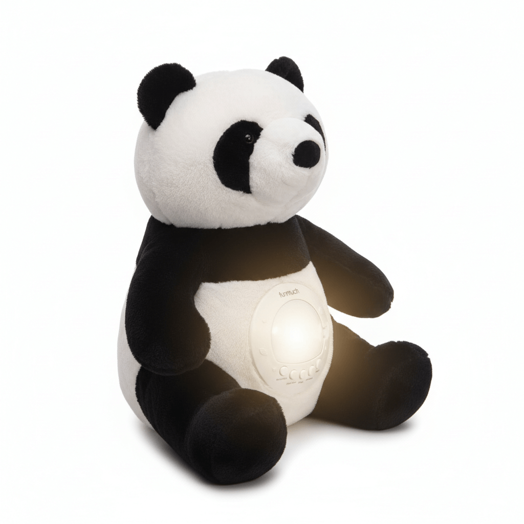 Droomvriendjes Slaapknuffel Panda met sterrenprojectie